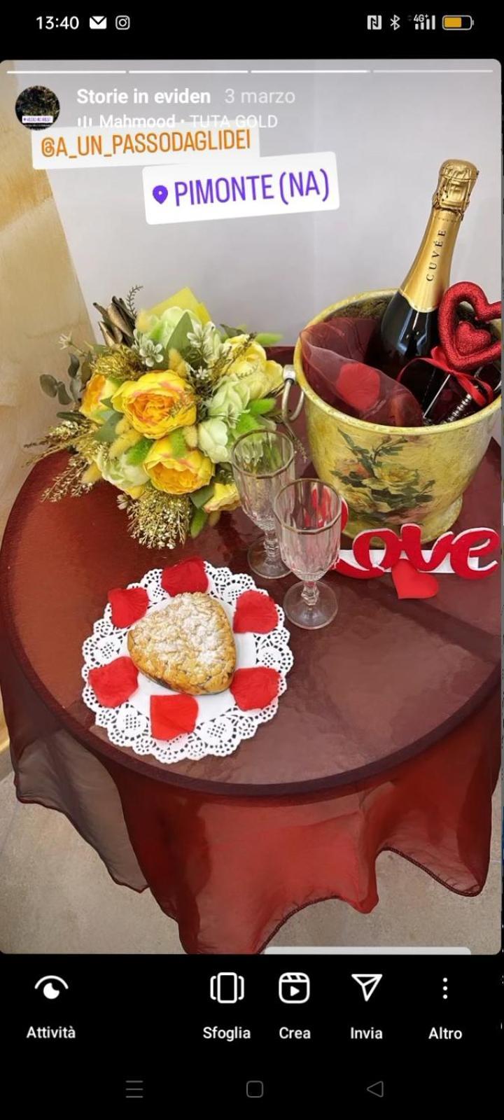 A Un Passo Dagli Dei Bed & Breakfast Pimonte Ngoại thất bức ảnh
